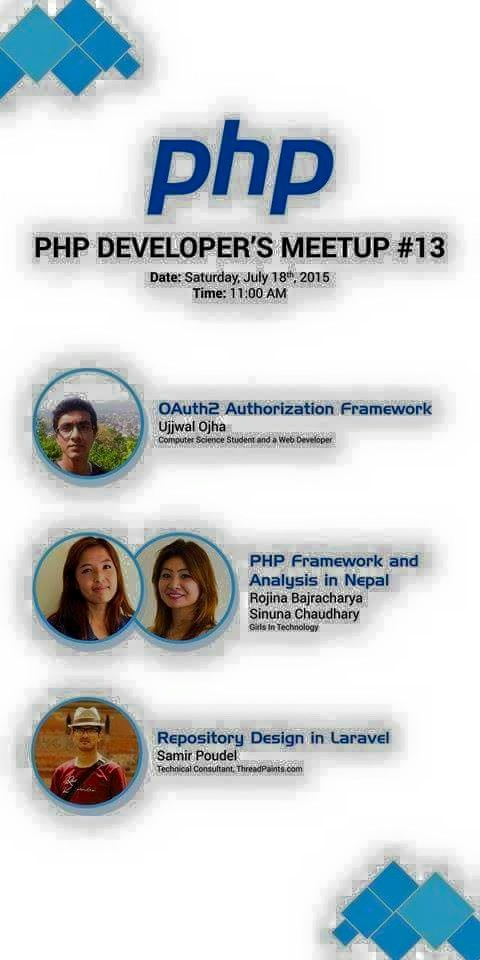 PHP Developer Meetup 13 Banner