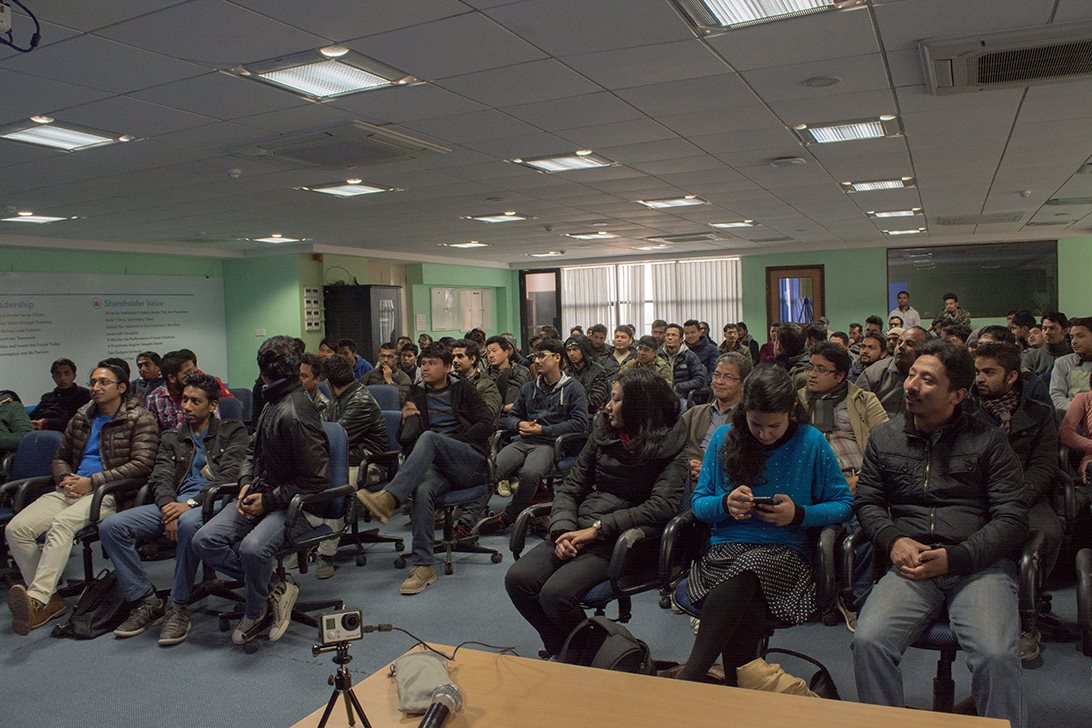 Participants of PHP Developer Meetup 15